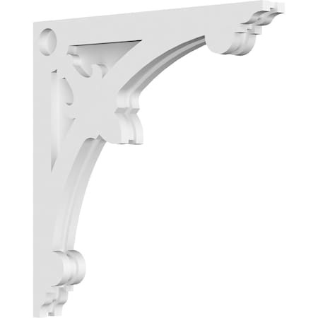 Ekena Millwork Sellek Architectural Grade PVC Corbel, 1 7/8"W X 18"D X 18"H CORP01X18X18SK